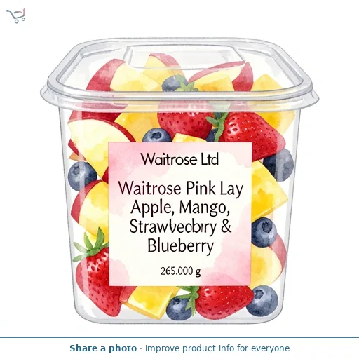 Waitrose Pink Lady Apple, Mango, Strawberry & Blueberry