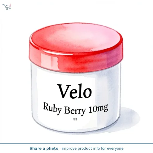 Velo Nicotine Pouch Ruby Berry 10mg
