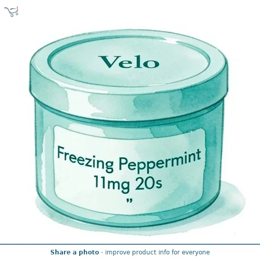 Velo Nicotine Pouch Freezing Peppermint 11mg