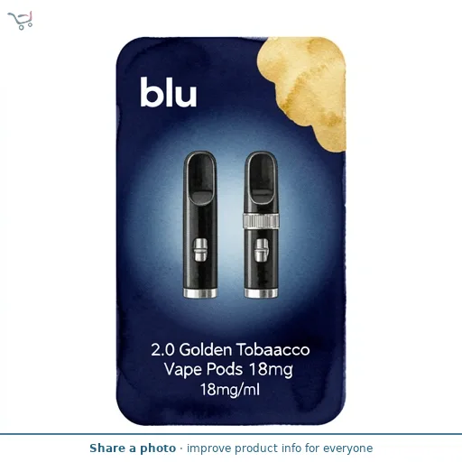blu 2.0 Golden Tobacco Vape Pods 18mg\u002Fml