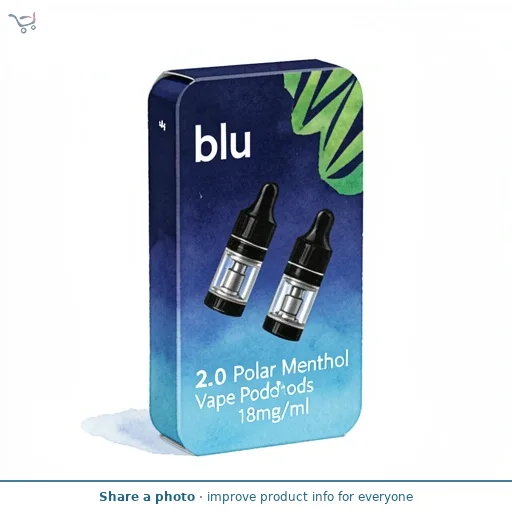 blu 2.0 Polar Menthol Vape Pods 18mg\u002Fml