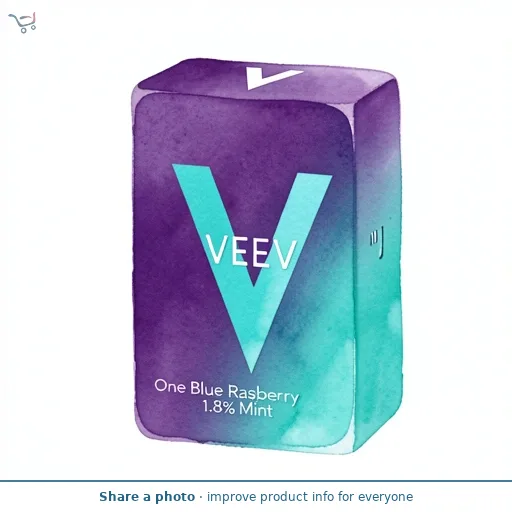 Veev One Blue Raspberry 1.8% Mint