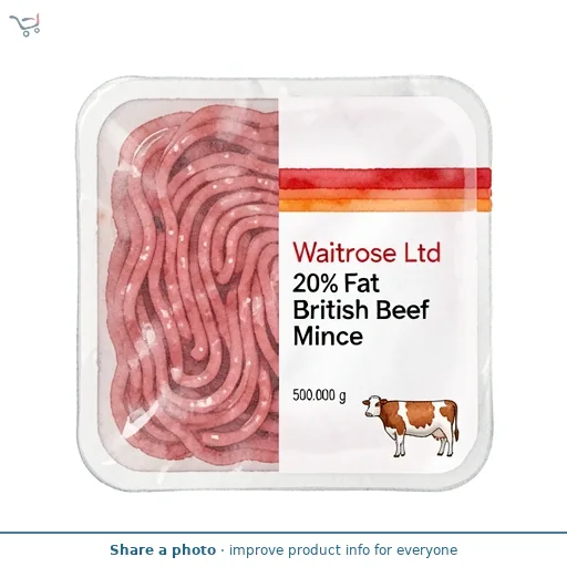 Essential 20% Fat British Beef Mince