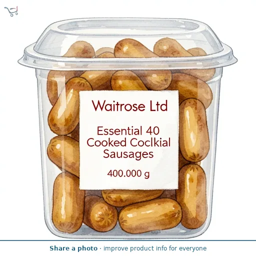 Essential 40 Cooked Cocktail Sausages