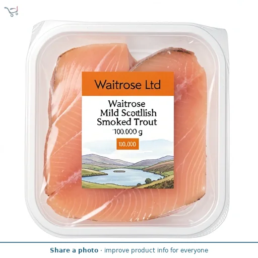 Waitrose Mild Scottish Smoked Trout