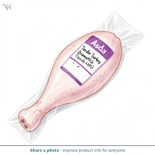 Asda Tender Turkey Drumstick (Typically 0.8KG)