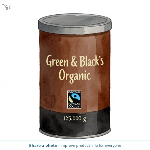 Green & Black's Organic Fairtrade Cocoa