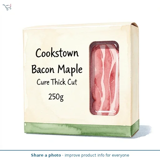 Cookstown Bacon Maple Cure Thick Cut 250g