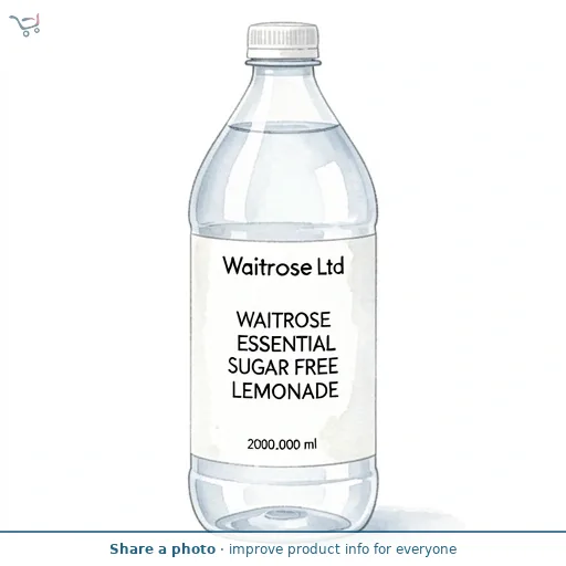 Waitrose Essential Sugar Free Lemonade
