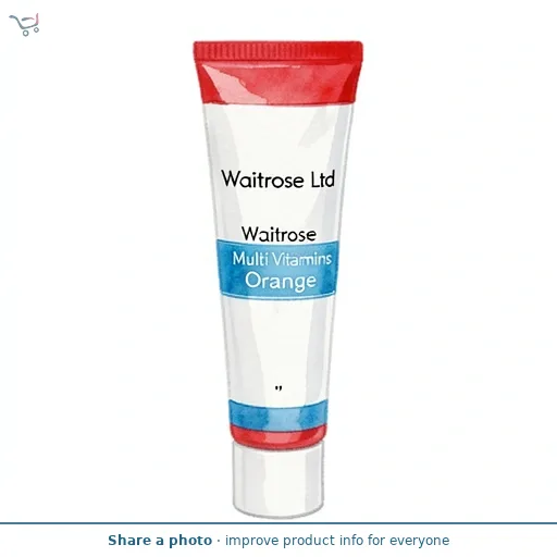 Waitrose Multi Vitamins Orange