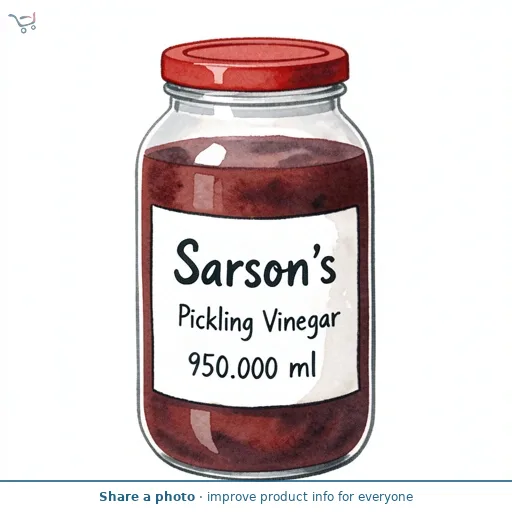 Sarson's Distilled Pickling Vinegar 950ml
