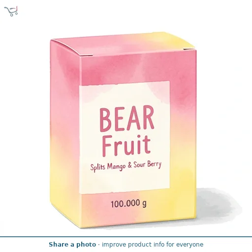 BEAR Fruit Splits Mango & Sour Berry