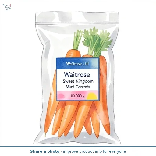Waitrose Sweet Kingdom Mini Carrots