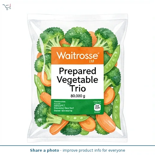 Waitrose Prepared Vegetable Trio