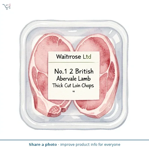 No.1 2 British Abervale Lamb Thick Cut Loin Chops