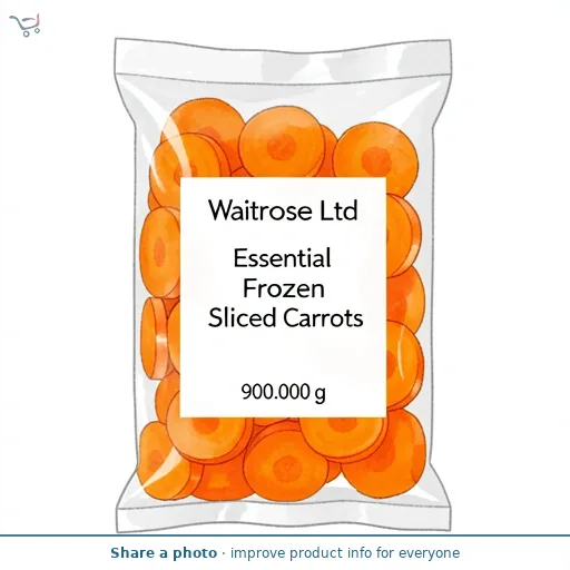 Essential Frozen Sliced Carrots