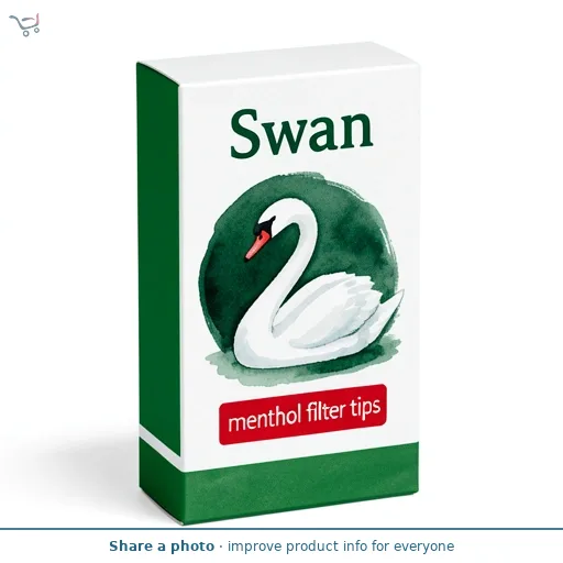 Swan Menthol Extra Slim Pre Cut Filter Tips x120