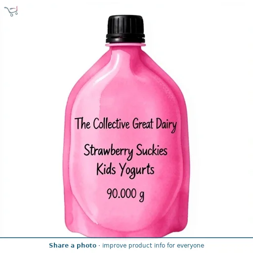 The Collective Strawberry Suckies Kids Yogurts
