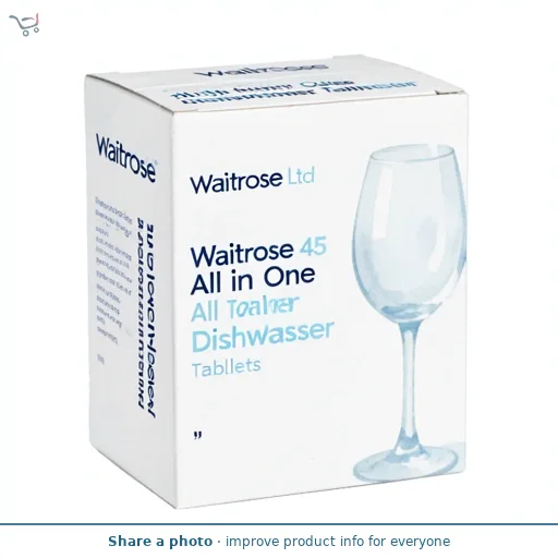 Waitrose 45 All in One Dishwasher Tablets