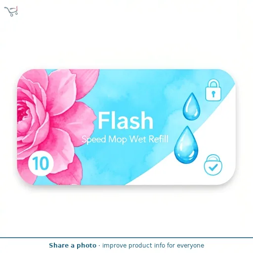 Flash Speed Mop Wet Refill