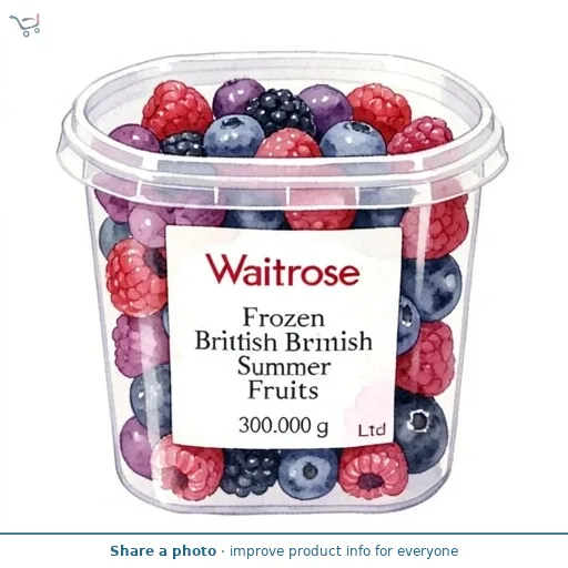 Waitrose Frozen British Summer Fruits