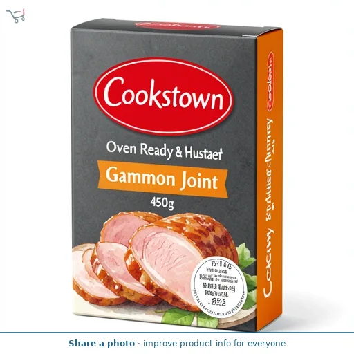 Cookstown Oven Ready Honey & Mustard Gammon Joint 450g