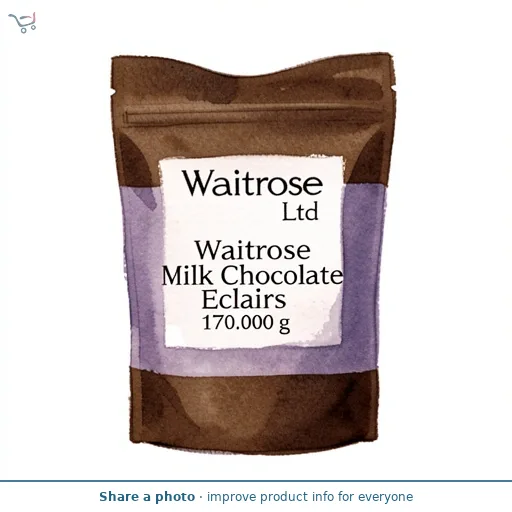 Waitrose Milk Chocolate Eclairs