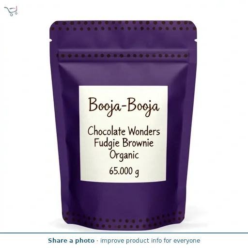 Booja-Booja Chocolate Wonders Fudgie Brownie Organic