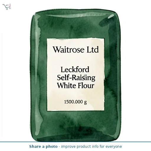 Waitrose Leckford Estate Self-Raising White Flour