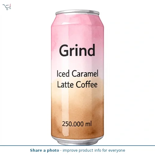 Grind Iced Caramel Latte Coffee 250ml