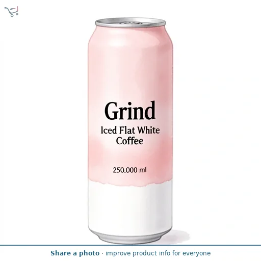 Grind Iced Flat White Coffee 250ml