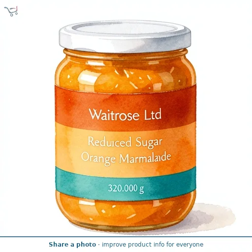 Waitrose Reduced Sugar Orange Marmalade