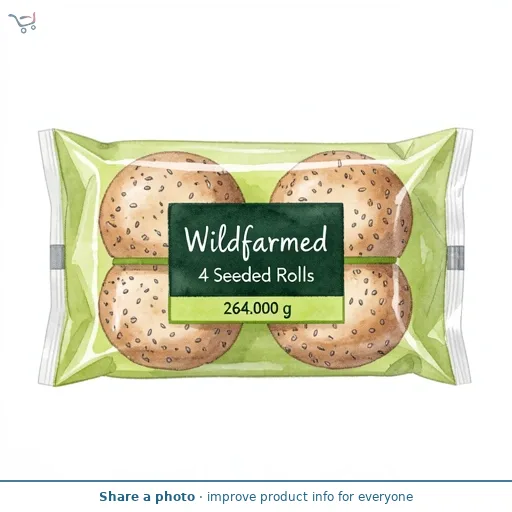 Wildfarmed 4 Seeded Rolls