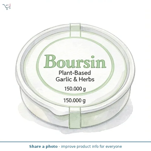 Boursin Plant-Based Garlic & Herbs