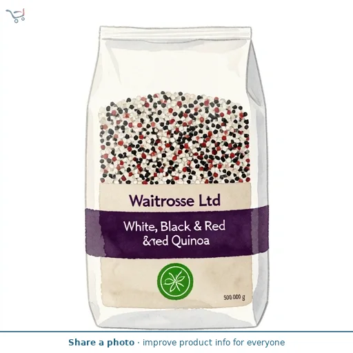 Waitrose White, Black & Red Quinoa