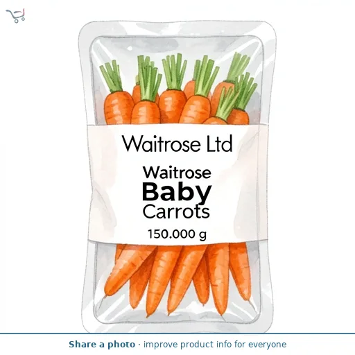 Waitrose Baby Carrots