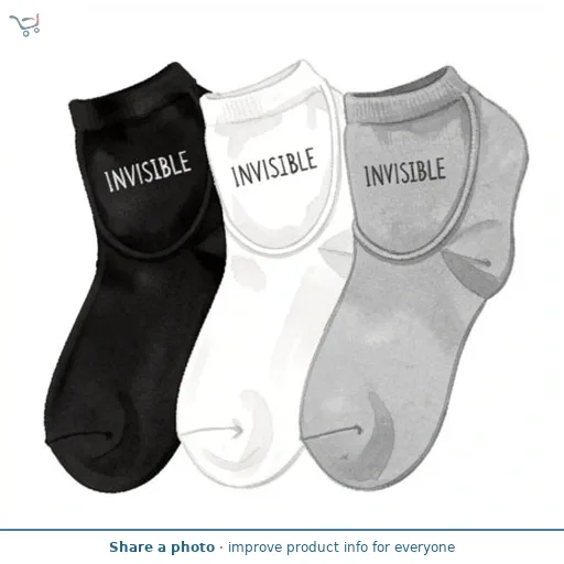 INVISIBLE TRAINER SOCKS 3 PK