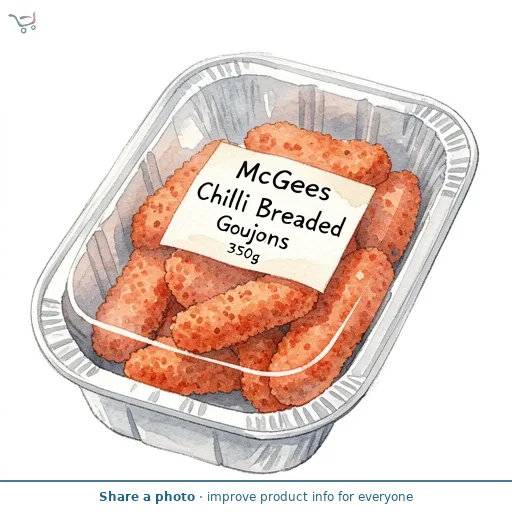 McGees Chilli Breaded Goujons 350g