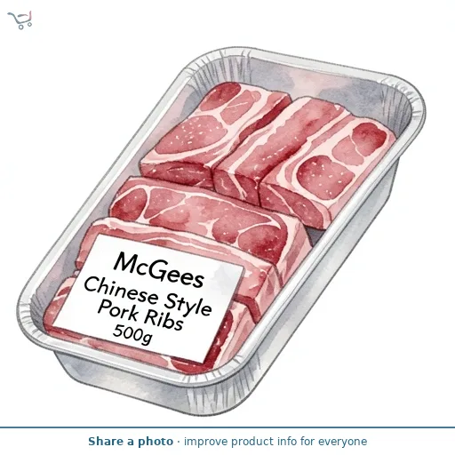 McGees Chinese Style Pork Ribs 500g