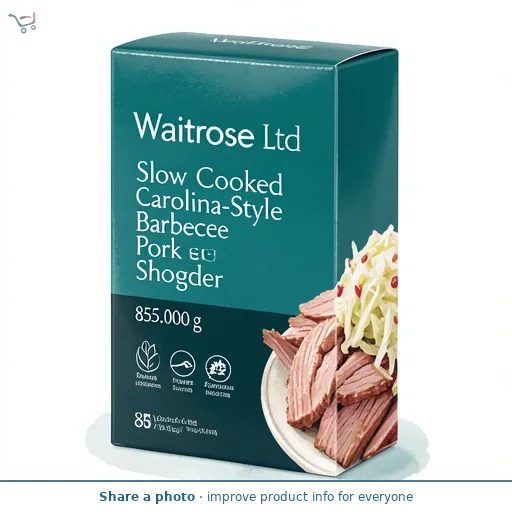 Waitrose Slow Cooked Carolina-Style Barbecue Pork Shoulder