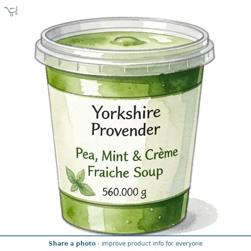 Yorkshire Provender Pea, Mint & Crème Fraiche Soup