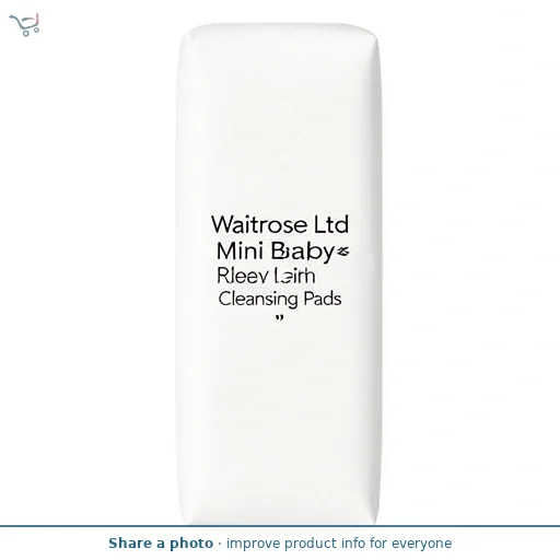Waitrose Mini Baby Large Cleansing Pads