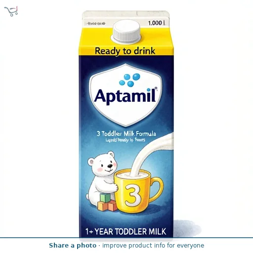Aptamil 3 Toddler Milk Formula Liquid Ready to Feed 1-3 Years