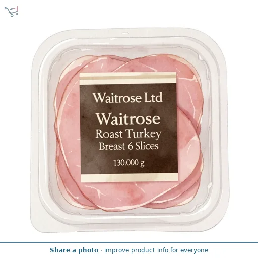 Waitrose Roast Turkey Breast 6 Slices