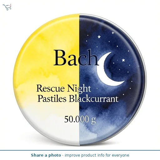Rescue Night Pastilles Blackcurrant