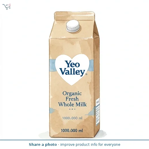 Yeo Valley Organic Fresh Whole Milk