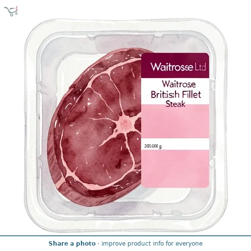 Waitrose British Beef Fillet Steak