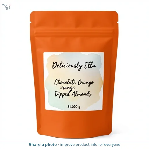 Deliciously Ella Chocolate Orange Dipped Almonds 81g