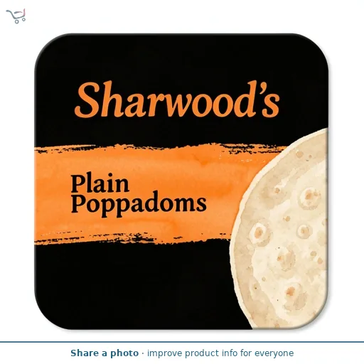 Sharwood's Plain Poppadoms