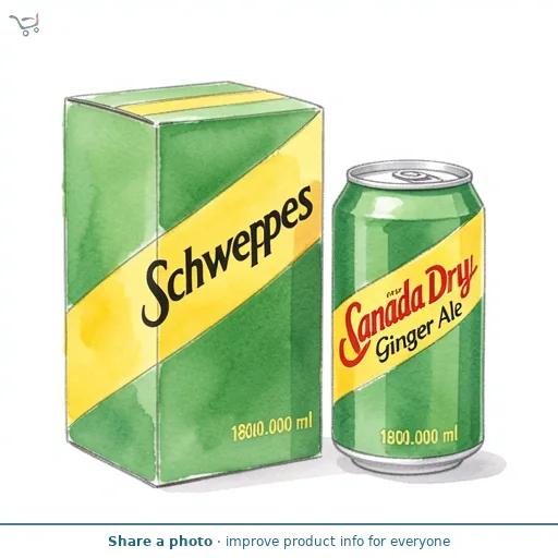 Schweppes Canada Dry Ginger Ale 